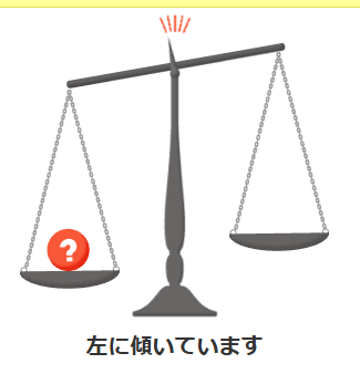 バランスクイズ　13